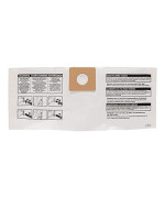 Shopvac 90669 Genuine 3 Gallon All Around Collection Bag Vacuum Bags 3 Pack