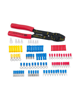 Gardner Bender Gk15N 100 Piece Terminal Kit With Strippercrimper 1Kit