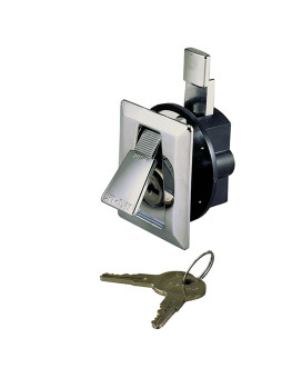 Perko 0921Dp0Chr Chromeplated Flush Lock With 2 Keys For 158 Hole