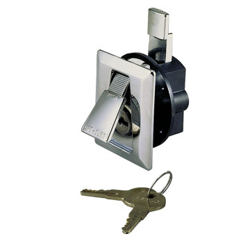 Perko 0921Dp0Chr Chromeplated Flush Lock With 2 Keys For 158 Hole