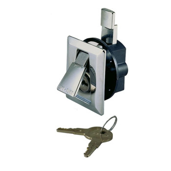 Perko 0921Dp0Chr Chromeplated Flush Lock With 2 Keys For 158 Hole