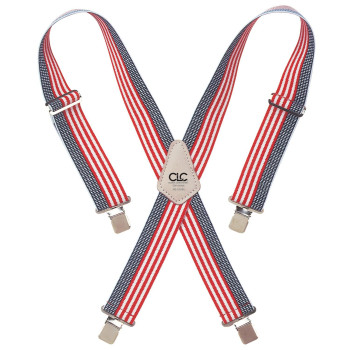 Clc Suspenders Rdwhtbl Pack Of 1