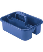 Akromils Handheld Tote Caddy External Dimensions 138 Width X 184 Depth X 9 Height Polymer Blue For Tool 1 Each