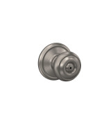 Schlage F40 Geo 619 Georgian Door Knob Bed Bath Privacy Lock Satin Nickel