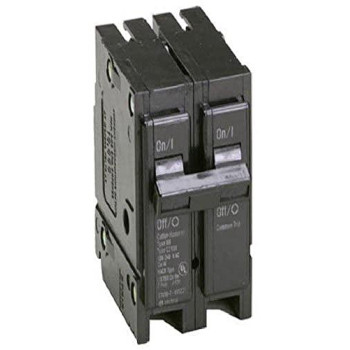 Eaton Corporation Eaton Br240 Double Pole Interchangeable Circuit Breaker 120240V 40Amp Pack Of 1 Black