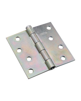 Broad Hinge Zinc 4X4In Pack Of 1