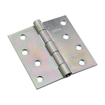 Broad Hinge Zinc 4X4In Pack Of 1