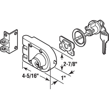 Dead Lock Dbl Cylinder Pack Of 1