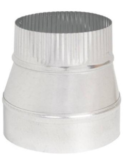 Imperial Manufacturing Gv1417 6 X 4 In Galvanized Taper Reducer