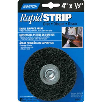 1024398 Spindlemnt Wheel 4 Norton Rapid Strip 4 In D X 12 In S Silicon Carbide Disc Spindlemounted Wheel 1 Each Pack O