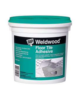 Floor Tile Adhesive 1Qt Pack Of 1