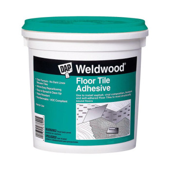 Floor Tile Adhesive 1Qt Pack Of 1