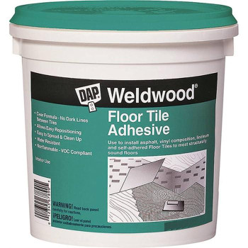 Floor Tile Adhesive 1Qt Pack Of 1