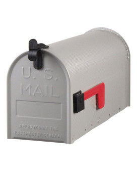 Mailbox Rural 1 Gray Pack Of 1