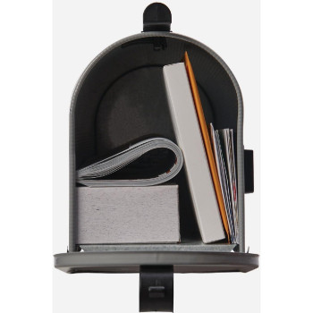 Mailbox Rural 1 Gray Pack Of 1