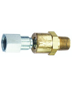 Truflate 21605 14 Npt Male Fitting X 14 Npt Female Fitting Air Line Swivel Fitting