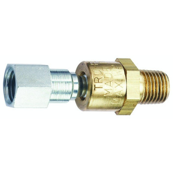 Truflate 21605 14 Npt Male Fitting X 14 Npt Female Fitting Air Line Swivel Fitting