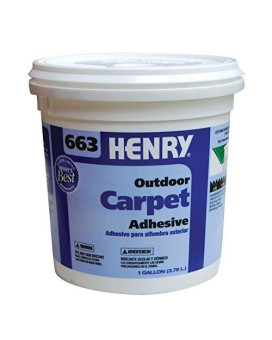 Henry Hy6631G 1 Gallon Outdoor Carpet Adhesive