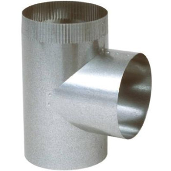 Imperial Manufacturing Gv0912 3 In Hvac 30 Galvanized Straight Tee