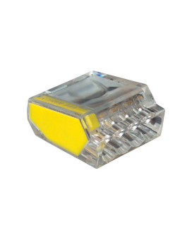 Connector 4Port Ylw100Pkpack Of 1