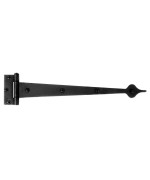 Strap Hinge 10 Blk Iron