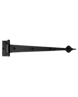 Strap Hinge 10 Blk Iron