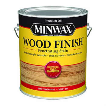 1237478 Penetrt Stain Chsnut 1Gl Minwax Wood Finish 250 Voc Compliant Semitransparent English Chestnut Oilbased Penetrating Wo