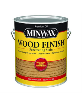 1232859 Minwax Stain Voc Gl Goak Minwax Wood Finish 250 Voc Compliant Semitransparent Golden Oak Oilbased Penetrating Wood Sta