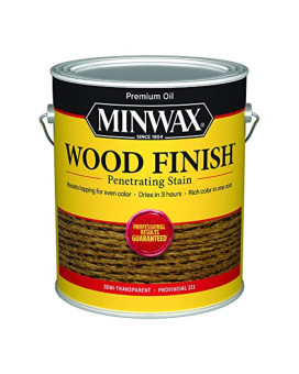 1233345 Penetrt Stain Provi 1Gl Minwax Wood Finish 250 Voc Compliant Semitransparent Provincial Oilbased Penetrating Wood Stai