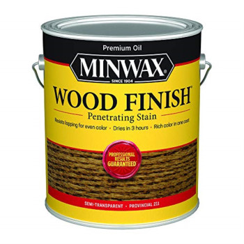 1233345 Penetrt Stain Provi 1Gl Minwax Wood Finish 250 Voc Compliant Semitransparent Provincial Oilbased Penetrating Wood Stai