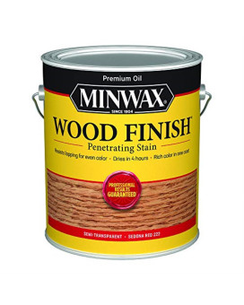 1236868 Minwax Stain Voc Glsedrd Minwax Wood Finish 250 Voc Compliant Semitransparent Sedona Red Oilbased Penetrating Wood Sta