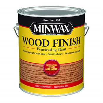 1236868 Minwax Stain Voc Glsedrd Minwax Wood Finish 250 Voc Compliant Semitransparent Sedona Red Oilbased Penetrating Wood Sta