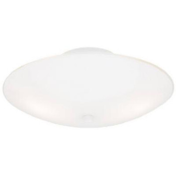 Westinghouse 66242 2 Light Semiflush Mount Ceiling Fixture White Finish