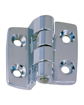 Perko 0942Dp0Chr Chromeplated 38 Offset Hinge With Fixed Pin 15 X 15