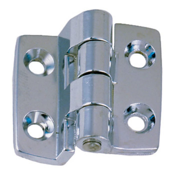 Perko 0942Dp0Chr Chromeplated 38 Offset Hinge With Fixed Pin 15 X 15