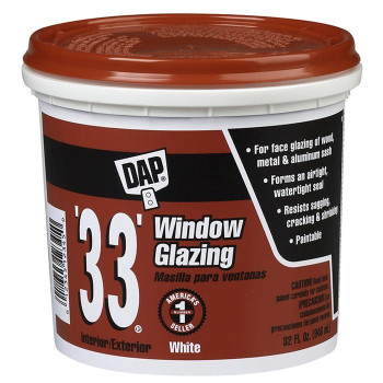 Glazing Cmpd 33 Wht Qt Pack Of 1