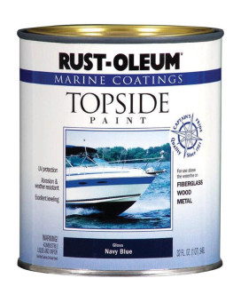 Marine Top Paint Blue Qt Pack Of 1