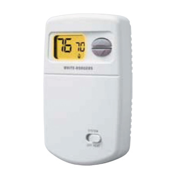 Whiterodgers 1E78140 Single Stage Digital Wall Thermostat Heat Only