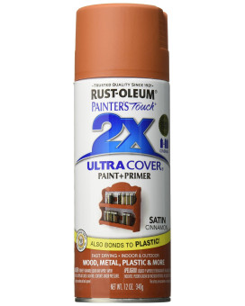 Rustoleum 249084 Painters Touch 2X Ultra Cover 12 Ounce Pack Of 1 Satin Cinnamon