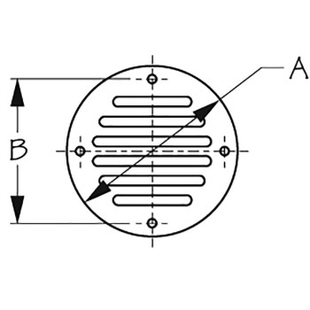 Ss Drain Covervent 212