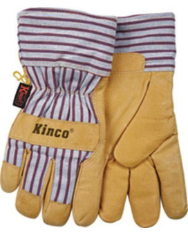 Lined Grain Pigskin Glove Lg 72