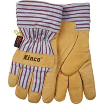 Lined Grain Pigskin Glove Lg 72