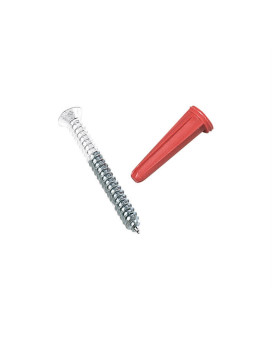 Screws Anchors Wht Bg6 Pack Of 20