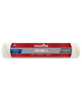 Wooster Brush Rr64314 Prodooz Shed Resistant Paint Roller 12 In Nap 14 In L Woven Fabric Cover 14 Inch