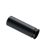 Geberit Pe Straight Connector With Ring Seal Socket D90Mm D190Mm Black