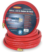 Workforce Air Hose 38 In X 50 Ft 14 Fittings Rubber Red