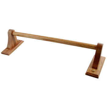 Oak Fnsh 24 Towel Bar Pack Of 1