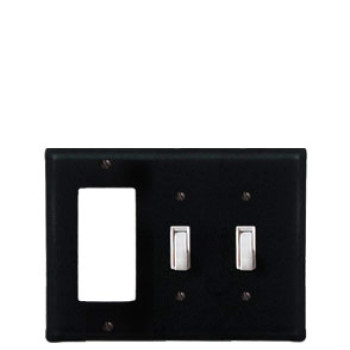 Plain Single Gfi And Double Switch Cover