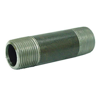 Pipe Fitting Black Nipple 2In X Close