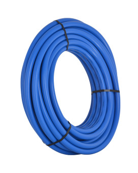 Sharkbite 1 Inch X 100 Feet Blue Pexb Pex Pipe Flexible Water Tubing For Plumbing U880B100